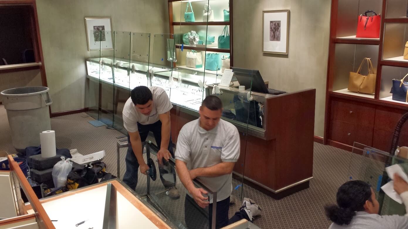 Glass replacement at Tiffany's | Premier Glass of New York